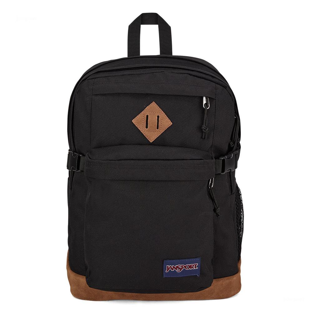 Sac à Dos Scolaire JanSport SUEDE CAMPUS Noir | LJI-14752156